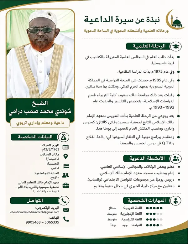 Shondi Muhammad Samba Drammeh
